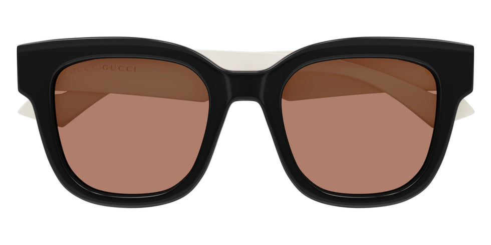 Gucci GG0998S 002 52 - Black/White / Orange #id:gg0998s002_s:100100