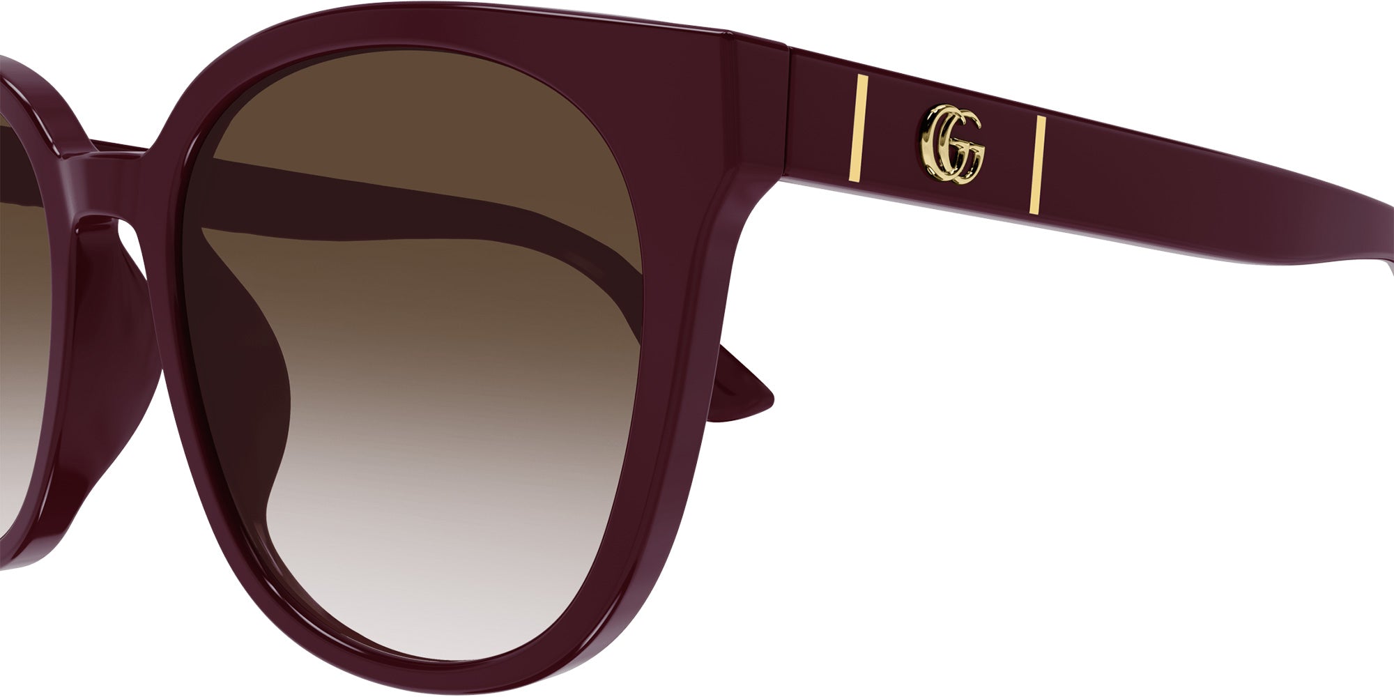 Gucci GG1122SA 003 56 - Burgundy / Brown Gradient #id:gg1122sa003_s:100110