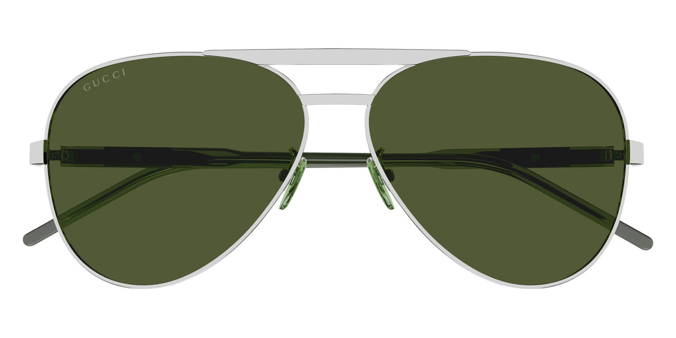 Gucci GG1163S 002 60 - Silver/Gray / Green #id:gg1163s002_s:100100