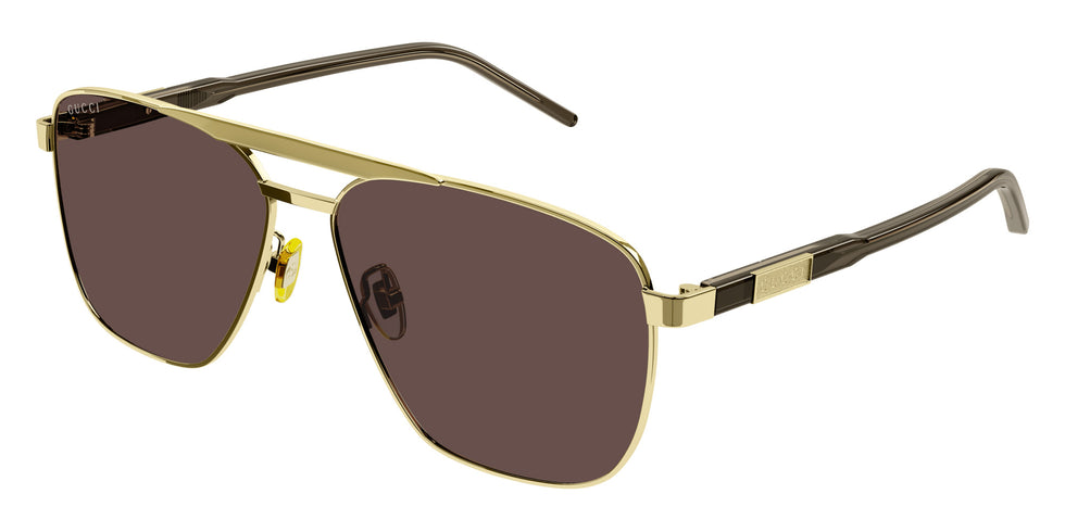 Gucci GG1164S 002 58 - Gold/Brown / Brown #id:gg1164s002_s:100105
