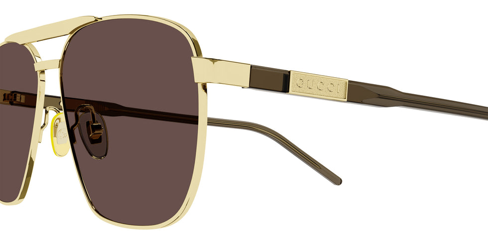 Gucci GG1164S 002 58 - Gold/Brown / Brown #id:gg1164s002_s:100110