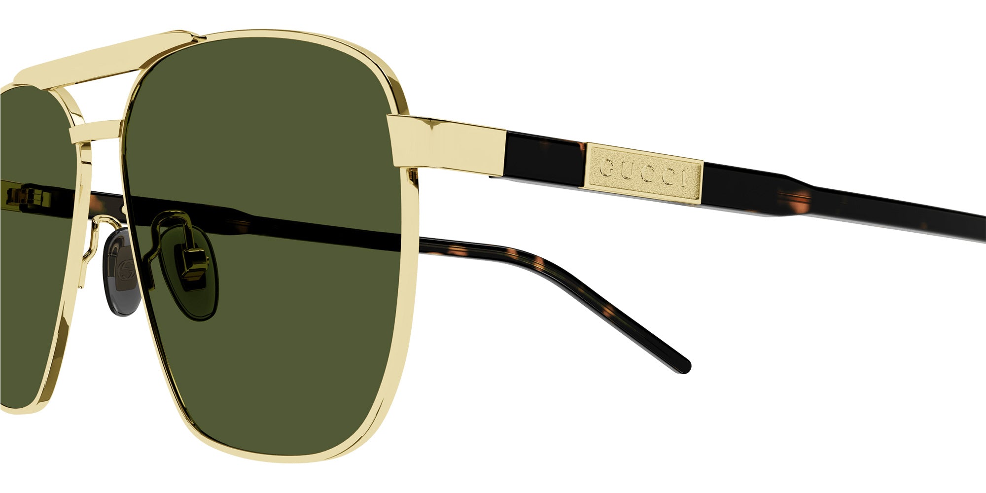 Gucci GG1164S 004 58 - Gold/Havana / Green #id:gg1164s004_s:104110