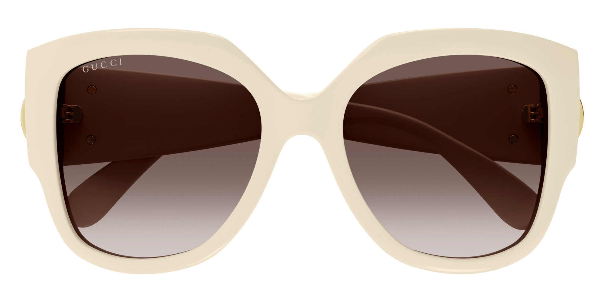 Gucci GG1407S 004 54 - Ivory / Brown Gradient #id:gg1407s004_s:102100