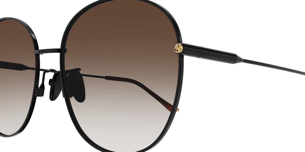 Gucci GG1416SK 004 59 - Black / Brown Gradient #id:gg1416sk004_s:102110