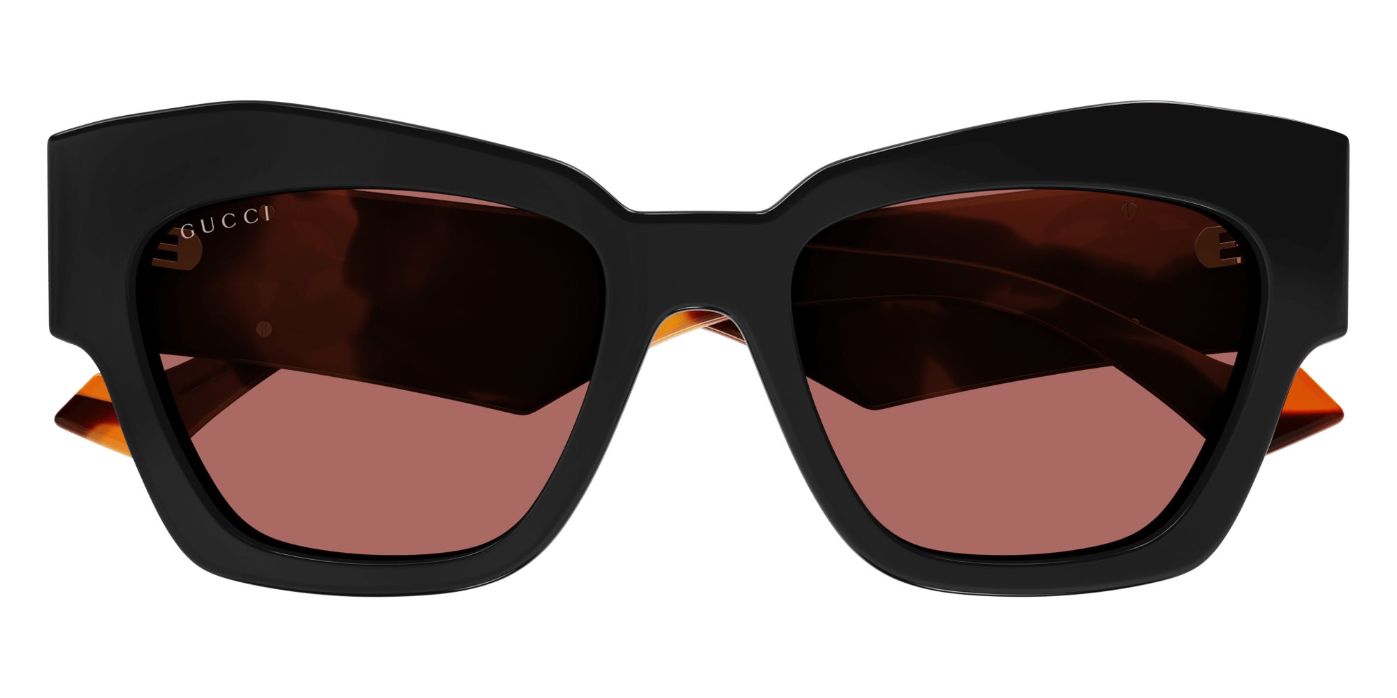 Gucci GG1422S 005 55 - Black/Havana / Orange #id:gg1422s005_s:102100