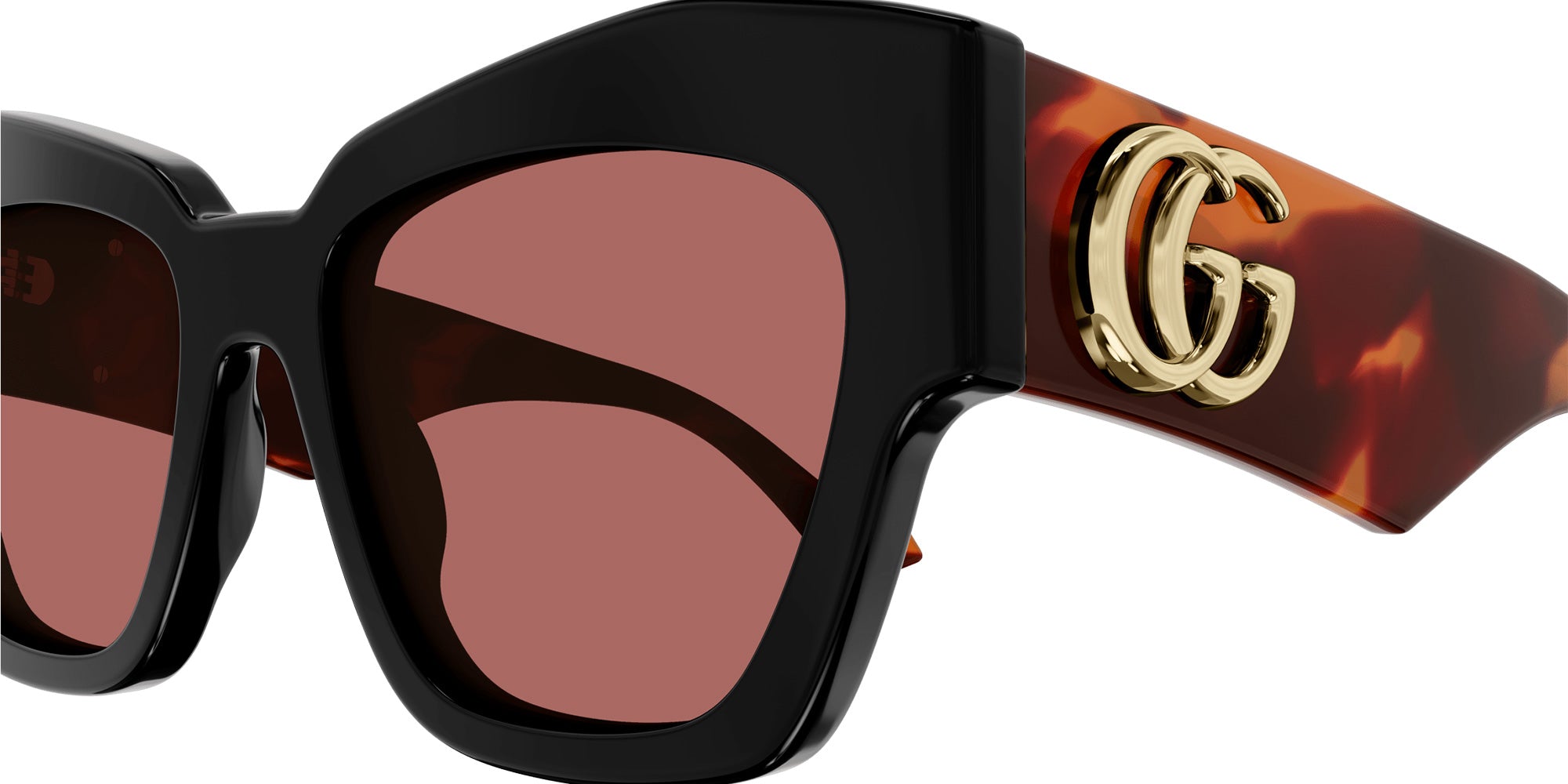 Gucci GG1422S 005 55 - Black/Havana / Orange #id:gg1422s005_s:102110