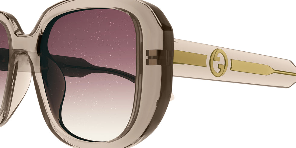 Gucci GG1557SK 006 54 - Beige / Violet Multi Treatment #id:gg1557sk006_s:102110