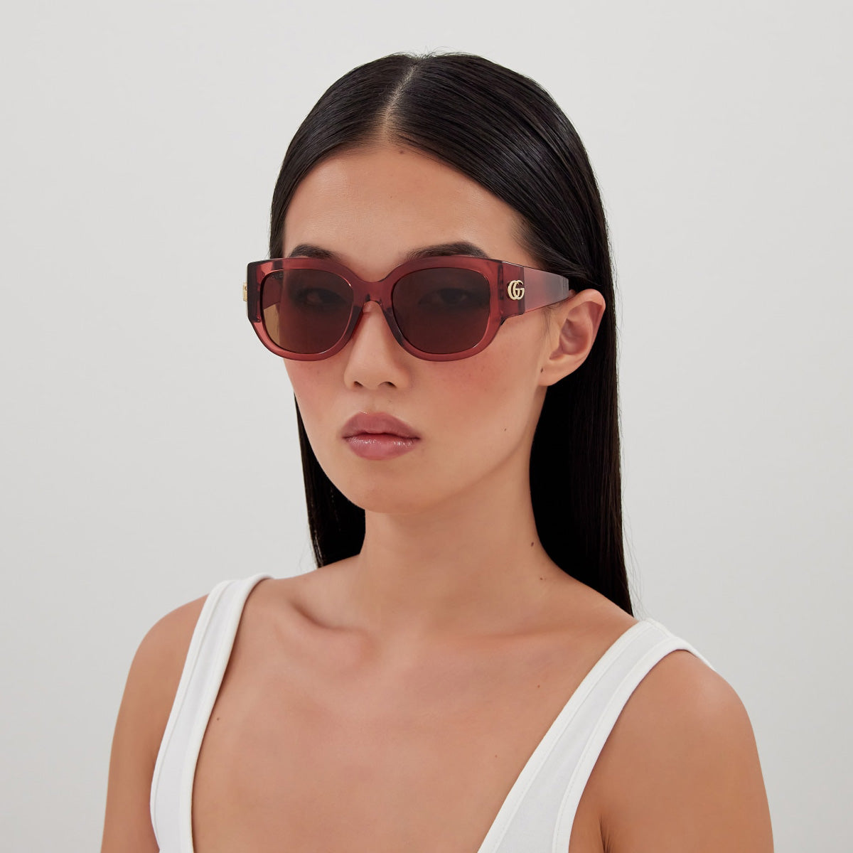 Gucci GG1599SA 003 52 - Red / Brown #id:gg1599sa003_s:100115