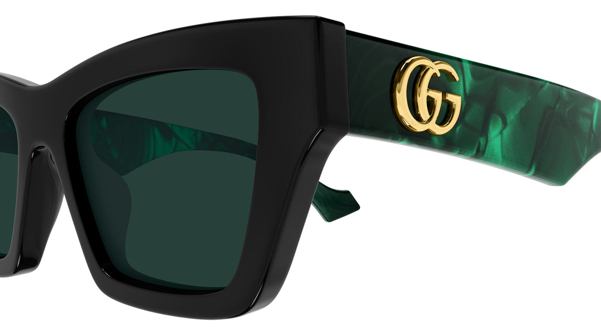 Gucci GG1753S 007 53 - Black/Green / Green #id:gg1753s007_s:102110