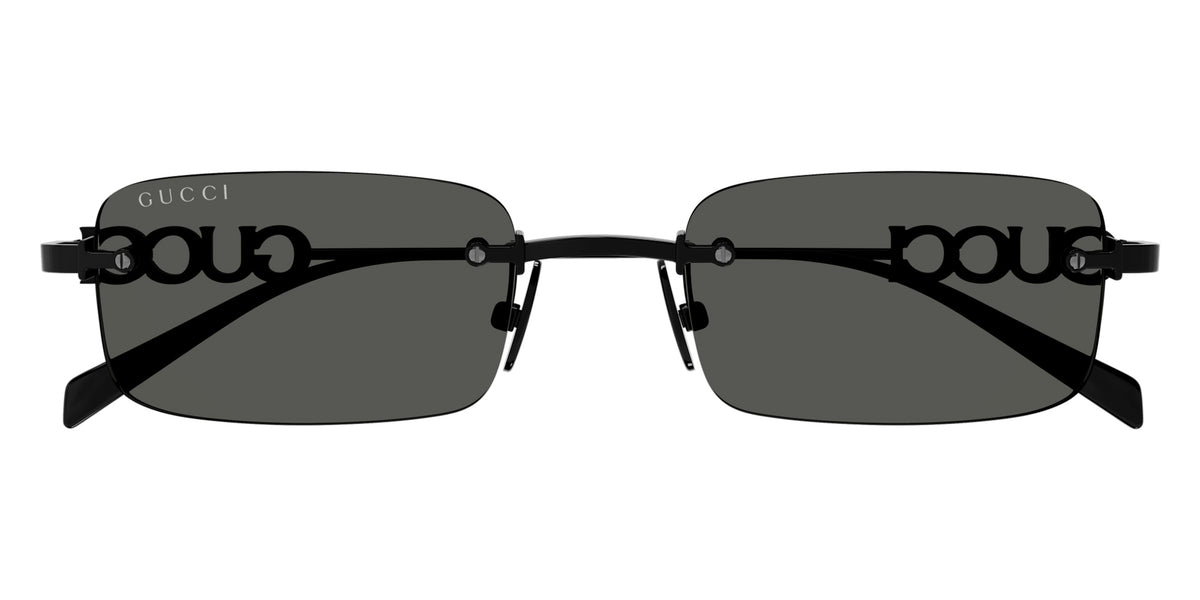 Gucci GG1808S Rectangle Sunglasses | EyeOns.com