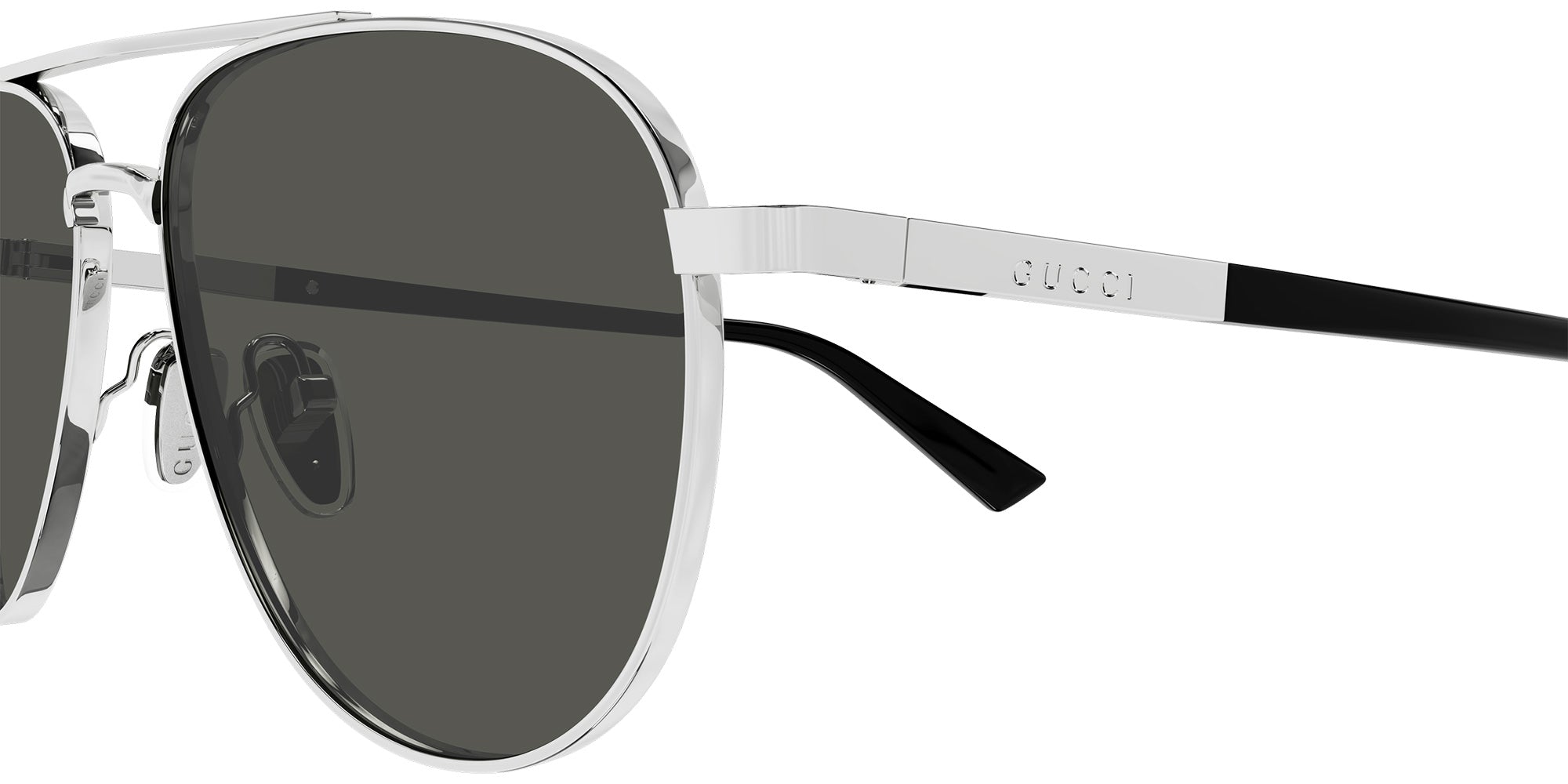 Gucci GG1962S 001 56 - Silver/Black / Gray #id:gg1962s001_s:100110