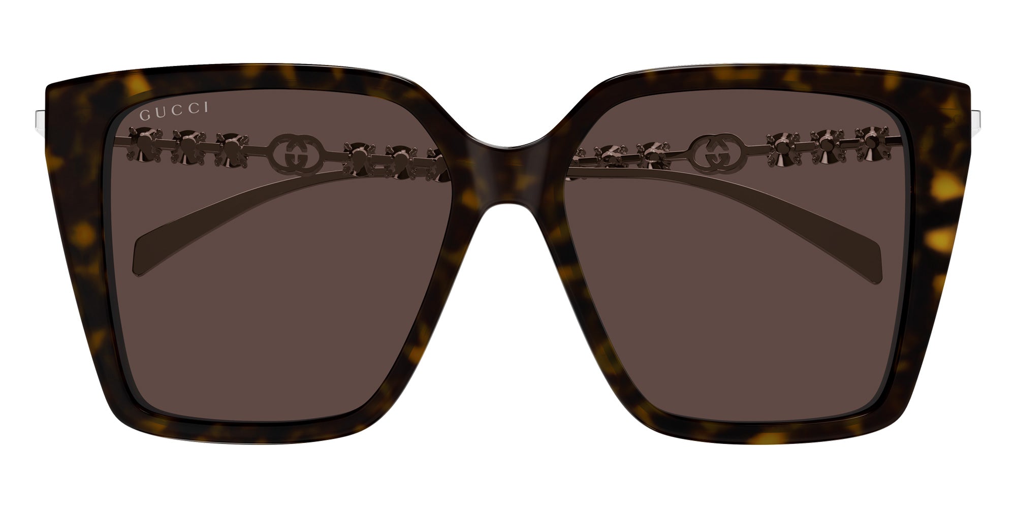 Gucci GG1967S 003 54 - Havana/Silver / Brown #id:gg1967s003_s:100100