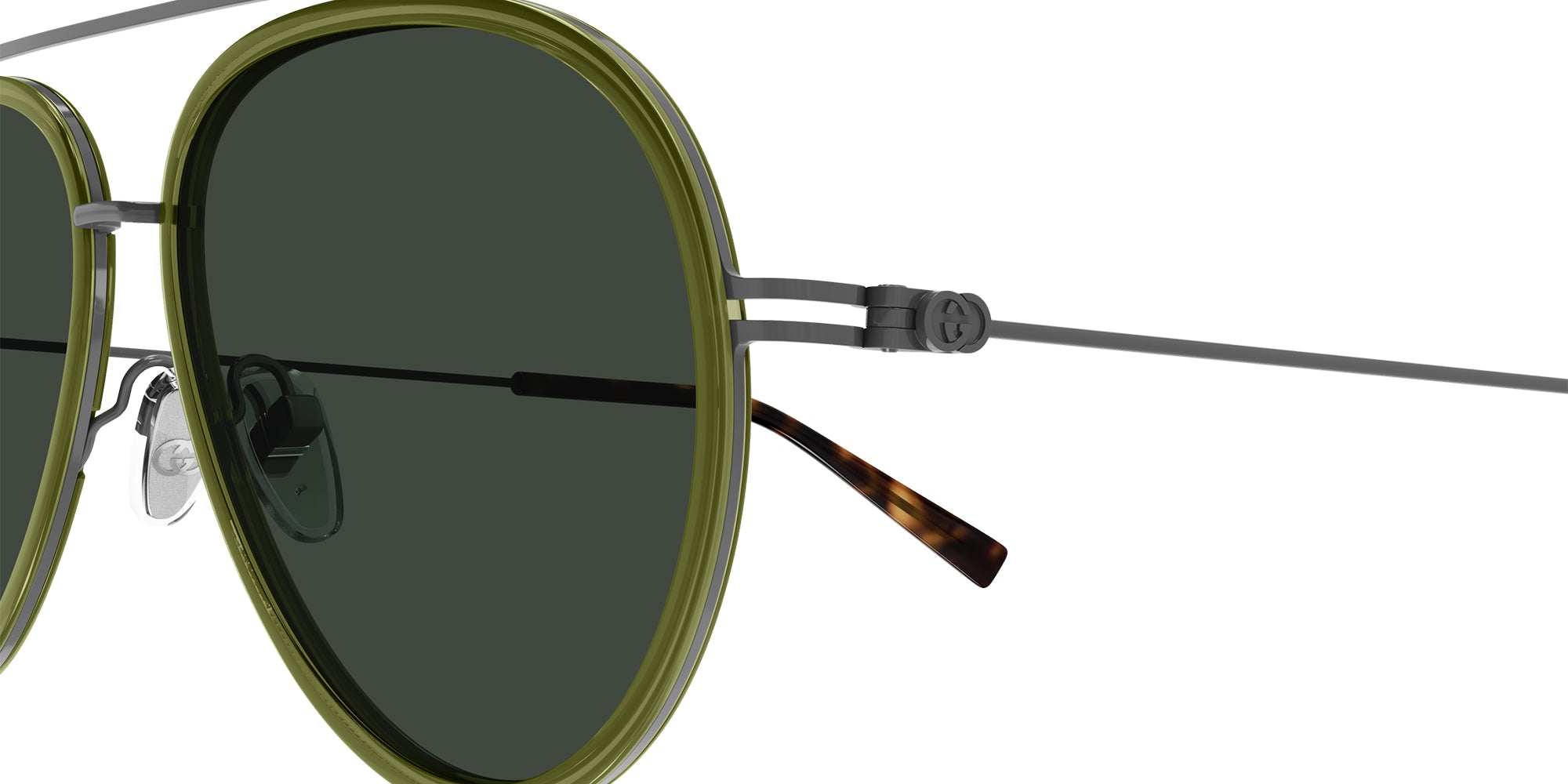 Gucci GG1981S 004 56 - Green/Gunmetal / Green #id:gg1981s004_s:104110