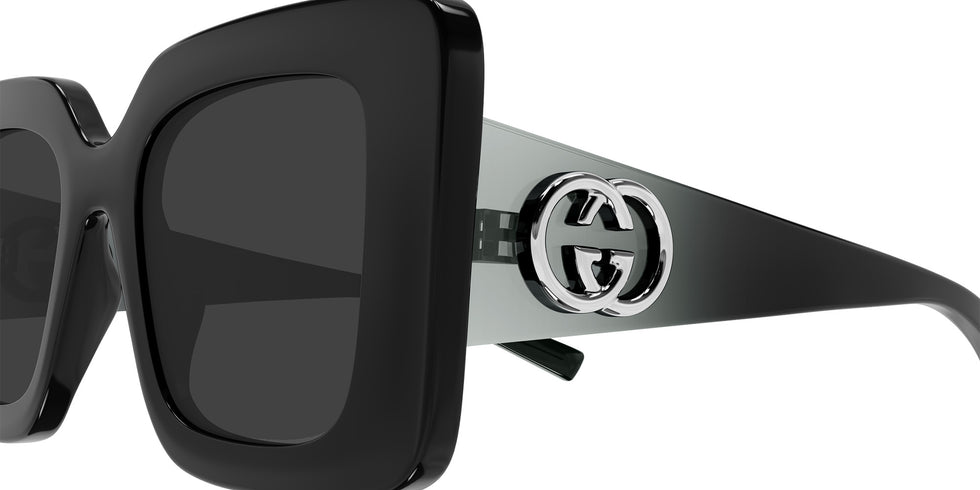 Gucci GG2025S 001 49 - Black / Gray #id:gg2025s001_s:100110