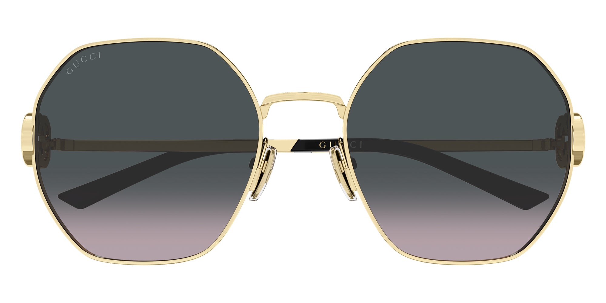Gucci GG2046S 002 58 - Gold / Gray Gradient Double #id:gg2046s002_s:100100