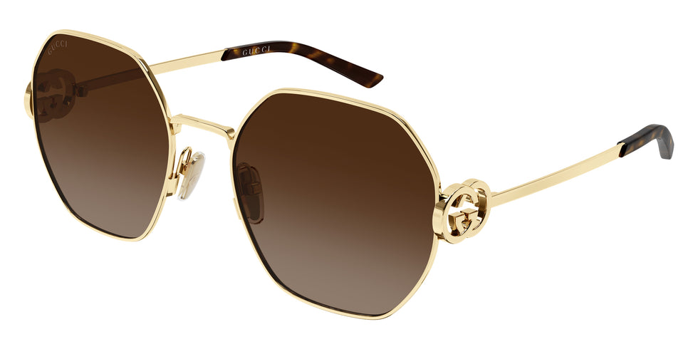 Gucci GG2046S 003 58 - Gold / Brown Gradient #id:gg2046s003_s:102105