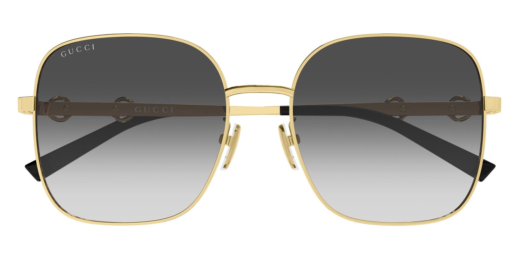 Gucci GG2053S 001 58 - Gold/Black / Gray Gradient #id:gg2053s001_s:100100