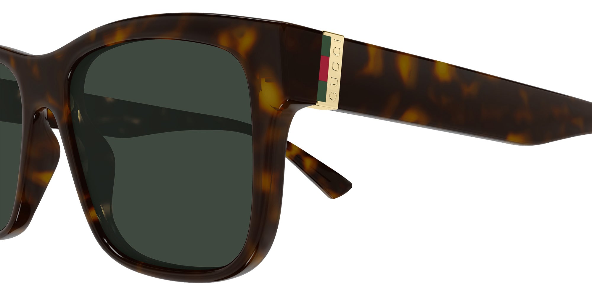 Gucci GG2085S 002 55 - Havana / Green #id:gg2085s002_s:102110