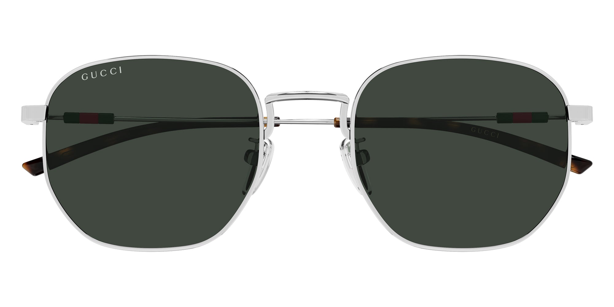 Gucci GG2095S 002 52 - Silver / Green #id:gg2095s002_s:100100