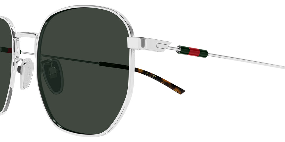 Gucci GG2095S 002 52 - Silver / Green #id:gg2095s002_s:100110