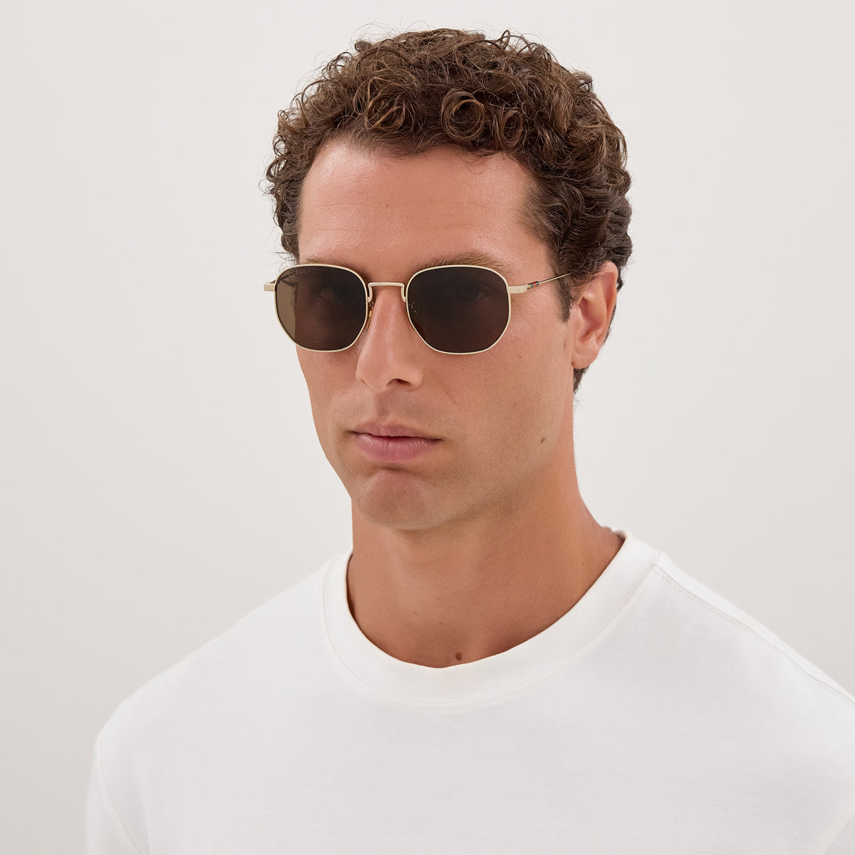 Gucci GG2095S 004 52 - Gold / Brown #id:gg2095s004_s:102115