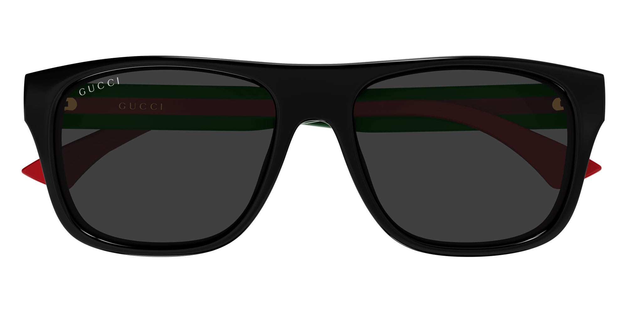 Gucci GG2119S 001 56 - Black/Green / Gray #id:gg2119s001_s:100100