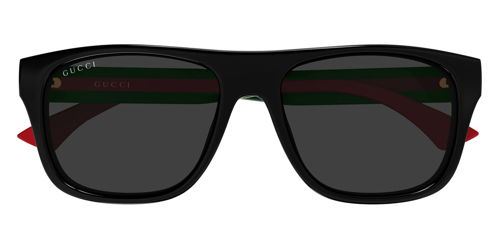 Gucci GG2119S 001 56 - Black/Green / Gray #id:gg2119s001_s:100100