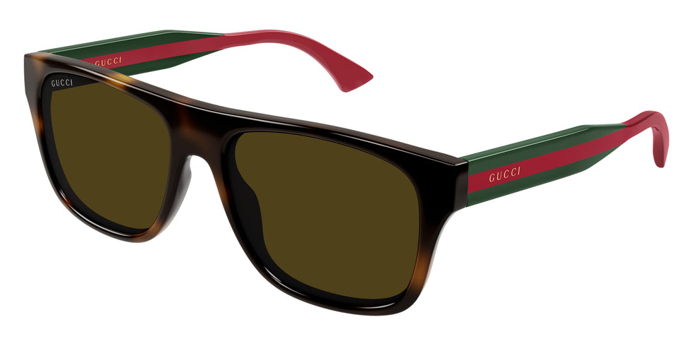 Gucci GG2119S 002 56 - Havana/Green / Brown #id:gg2119s002_s:102105