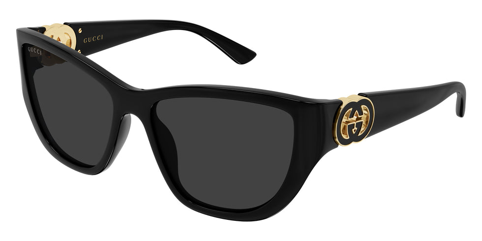 Gucci GG2122S 001 56 - Black / Gray #id:gg2122s001_s:100105
