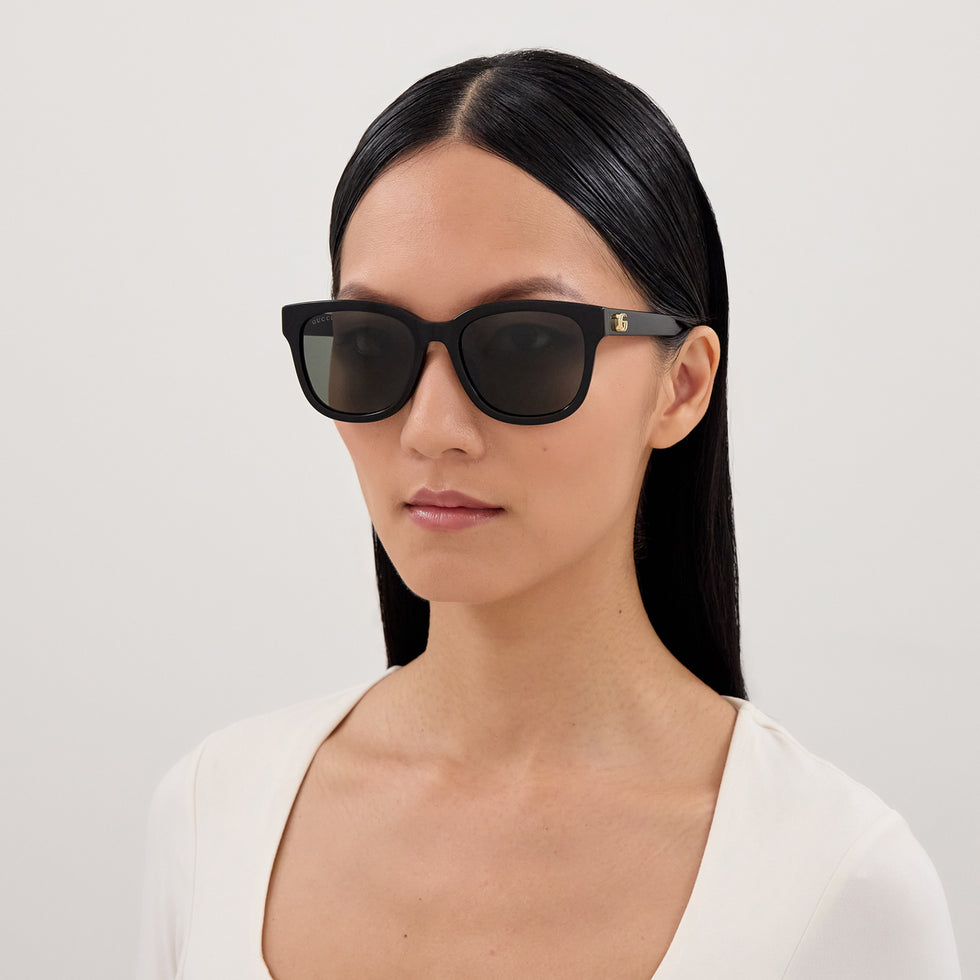 Gucci GG2126SK 001 55 - Black / Gray #id:gg2126sk001_s:100115