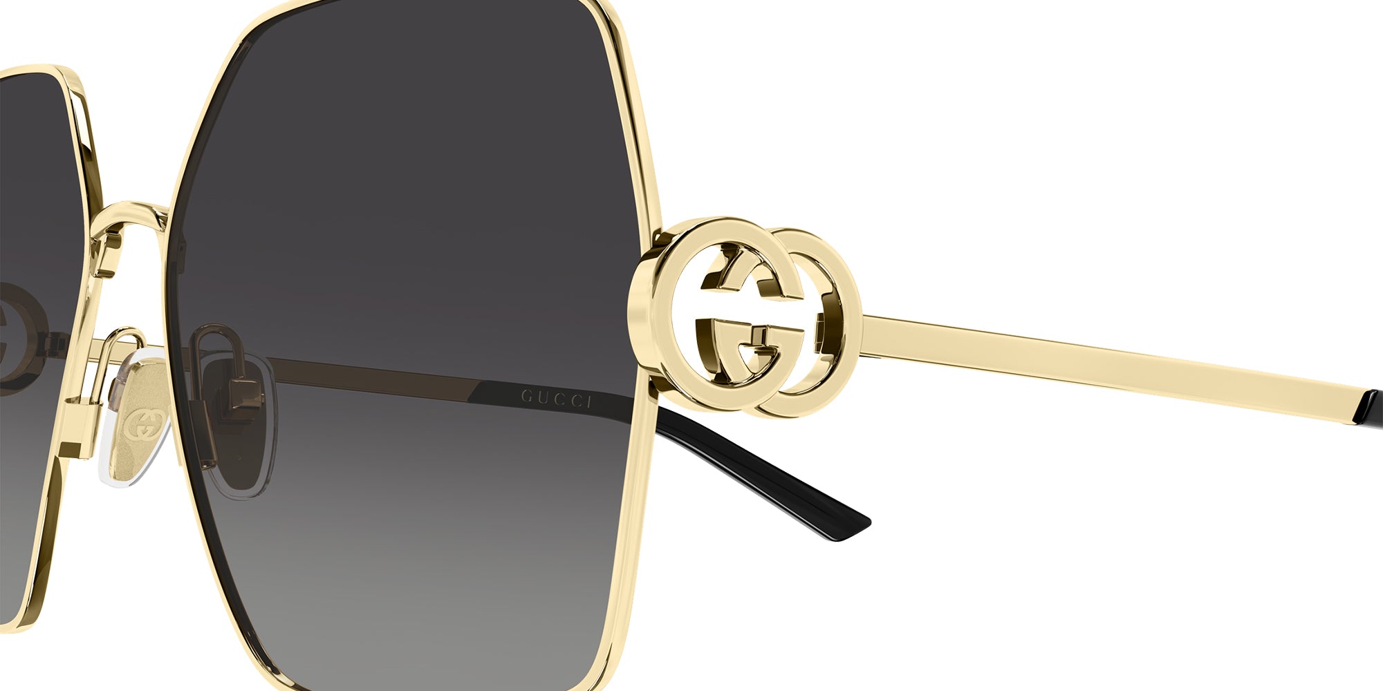 Gucci GG2163S 001 61 - Gold / Gray Gradient #id:gg2163s001_s:100110