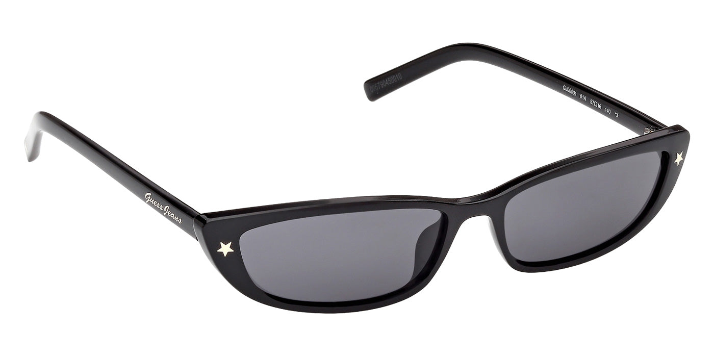 Guess GJ00001 01A 57 - Shiny Black / Smoke #id:gj0000101a_s:100135