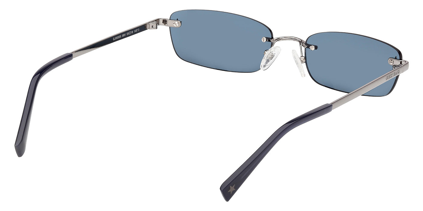 Guess GJ00005 08V 55 - Shiny Gunmetal / Blue #id:gj0000508v_s:100125