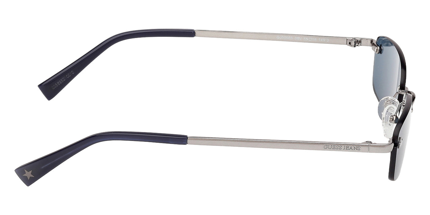 Guess GJ00005 08V 55 - Shiny Gunmetal / Blue #id:gj0000508v_s:100130