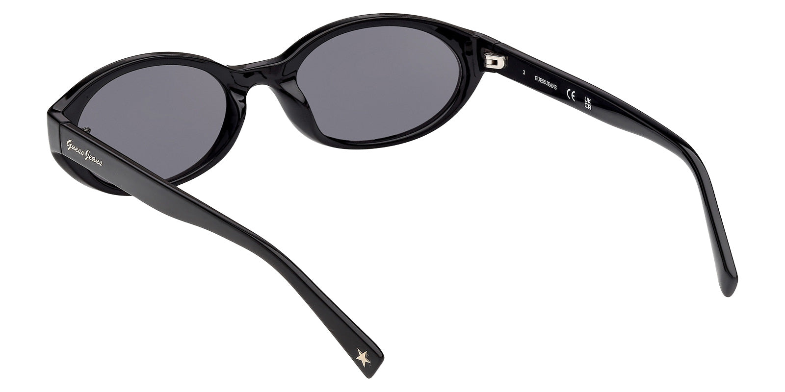 Guess GJ00009 01A 52 - Shiny Black / Smoke #id:gj0000901a_s:100115