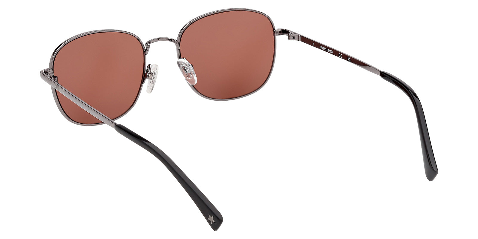 Guess GJ00011 08S 52 - Shiny Gunmetal / Bordeaux #id:gj0001108s_s:102115
