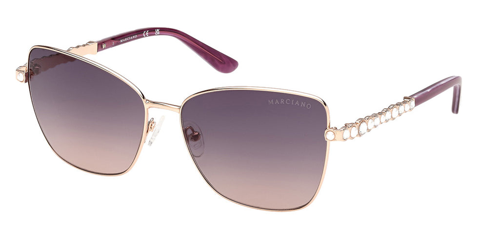 Marciano GM00037 32Z 59 - Shiny Pale Gold / Gradient or Mirrored Violet #id:gm0003732z_s:102105