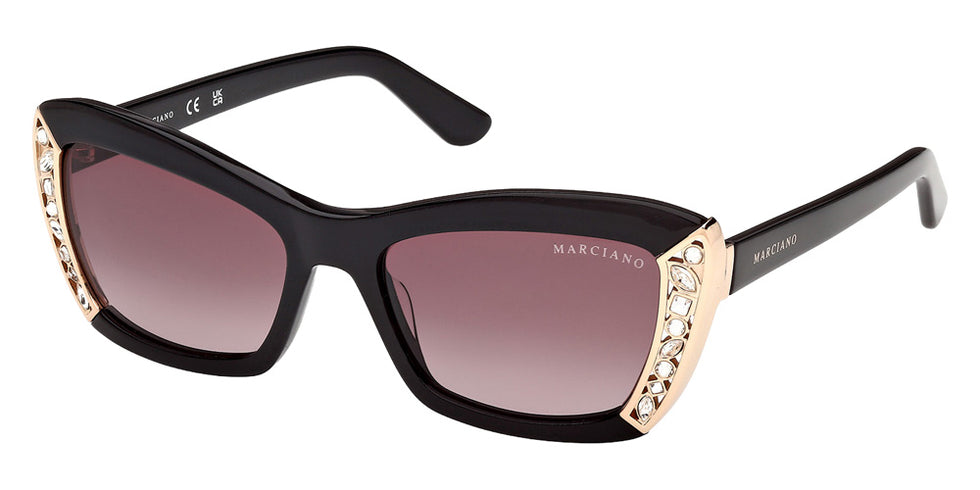Marciano GM00041 01F 55 - Shiny Black / Gradient Brown #id:gm0004101f_s:100105