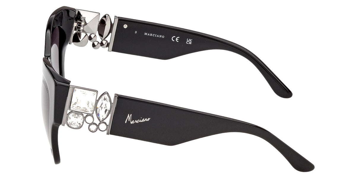 Marciano GM00048 01B 52 - Shiny Black / Gradient Smoke #id:gm0004801b_s:100110