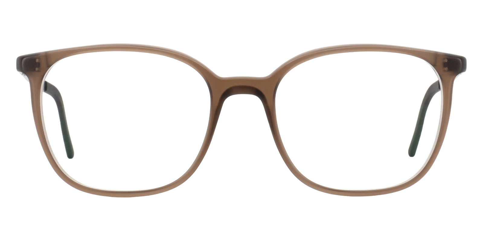 Götti RENZO DTB-S 52 - Transparent Dark Brown/Silver #id:gotoprenzodtbs_s:104100