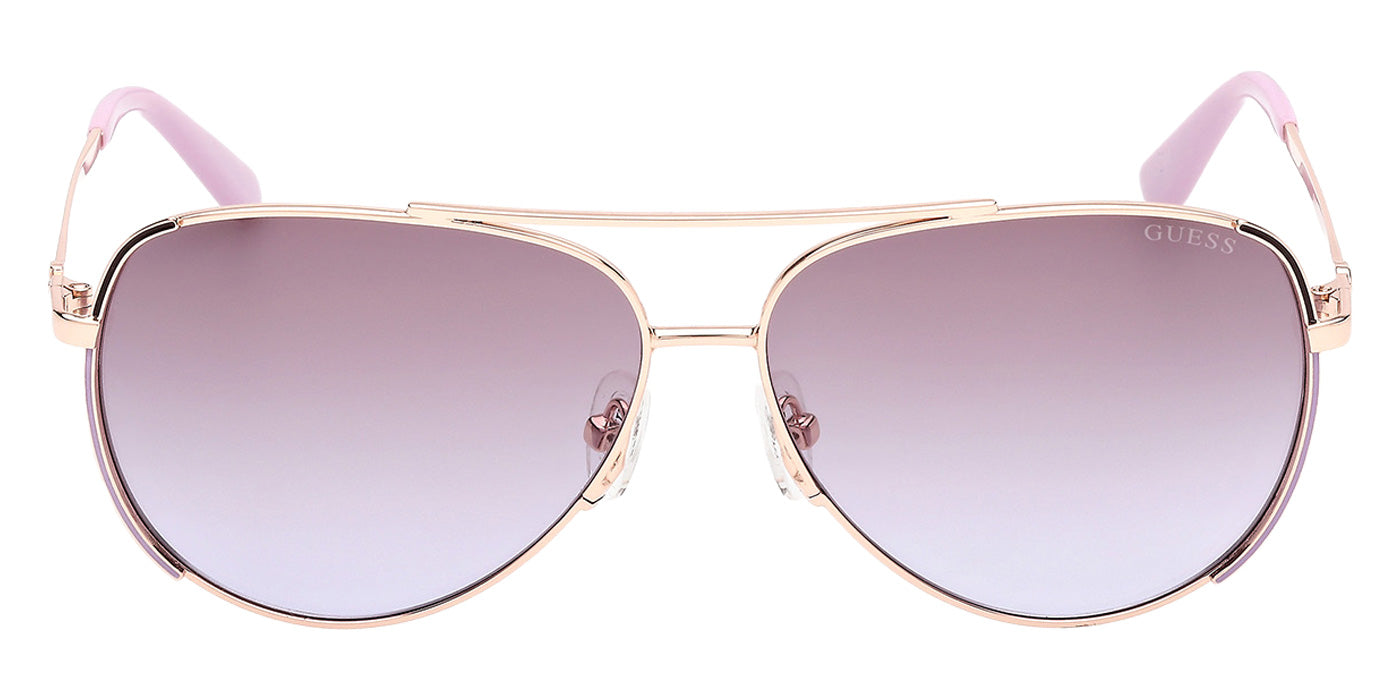 Guess GU00193 59F 58 - Shiny Rose Gold / Gradient Brown #id:gu0019359f_s:100100
