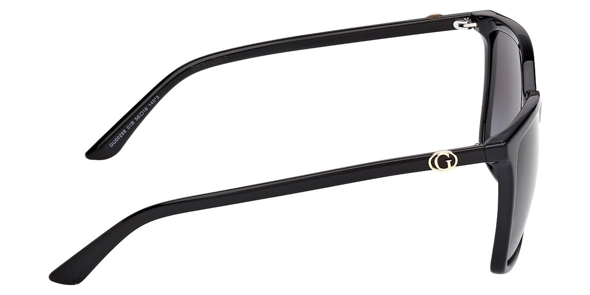 Guess GU00258 01B 56 - Shiny Black / Gradient Smoke #id:gu0025801b_s:100130