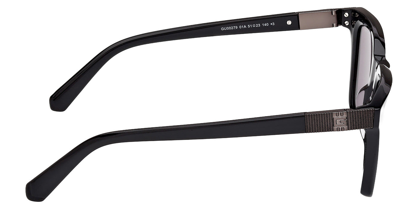 Guess GU00279 01A 51 - Shiny Black / Smoke #id:gu0027901a_s:100130