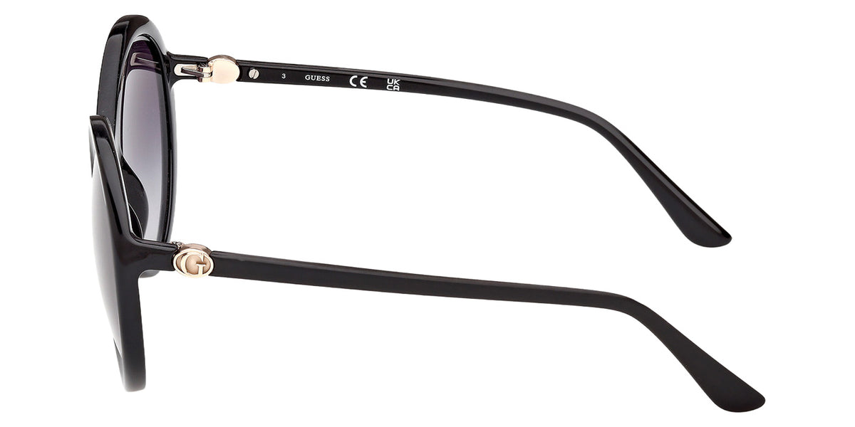 Guess GU00281 01B 55 - Shiny Black / Gradient Smoke #id:gu0028101b_s:100110