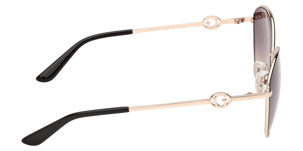 Guess GU00284 05B 58 - Matte Black / Gradient Smoke #id:gu0028405b_s:100130