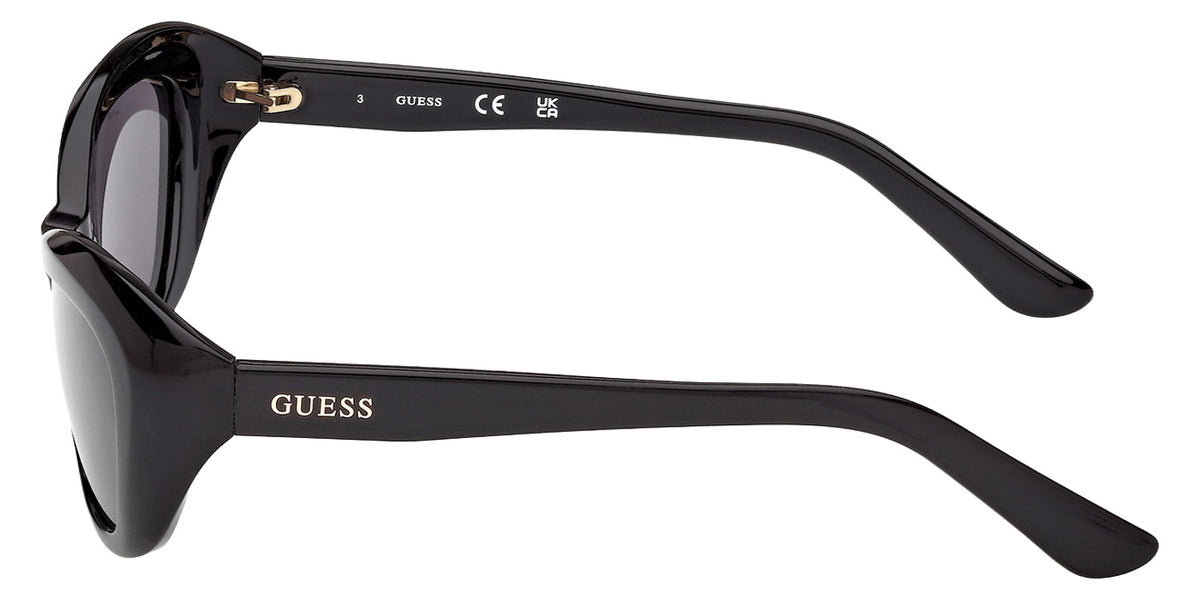 Guess GU00286 01A 55 - Shiny Black / Smoke #id:gu0028601a_s:100110