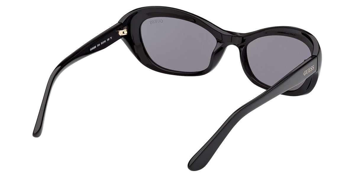 Guess GU00286 01A 55 - Shiny Black / Smoke #id:gu0028601a_s:100125