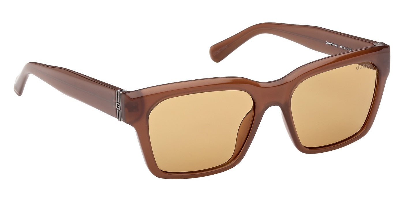 Guess GU00299 50E 54 - Shiny Dark Brown / Brown #id:gu0029950e_s:104135