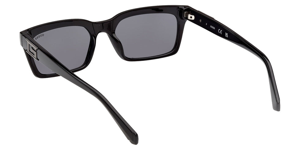 Guess GU00300 01A 54 - Shiny Black / Smoke 01A #id:gu0030001a_s:100115