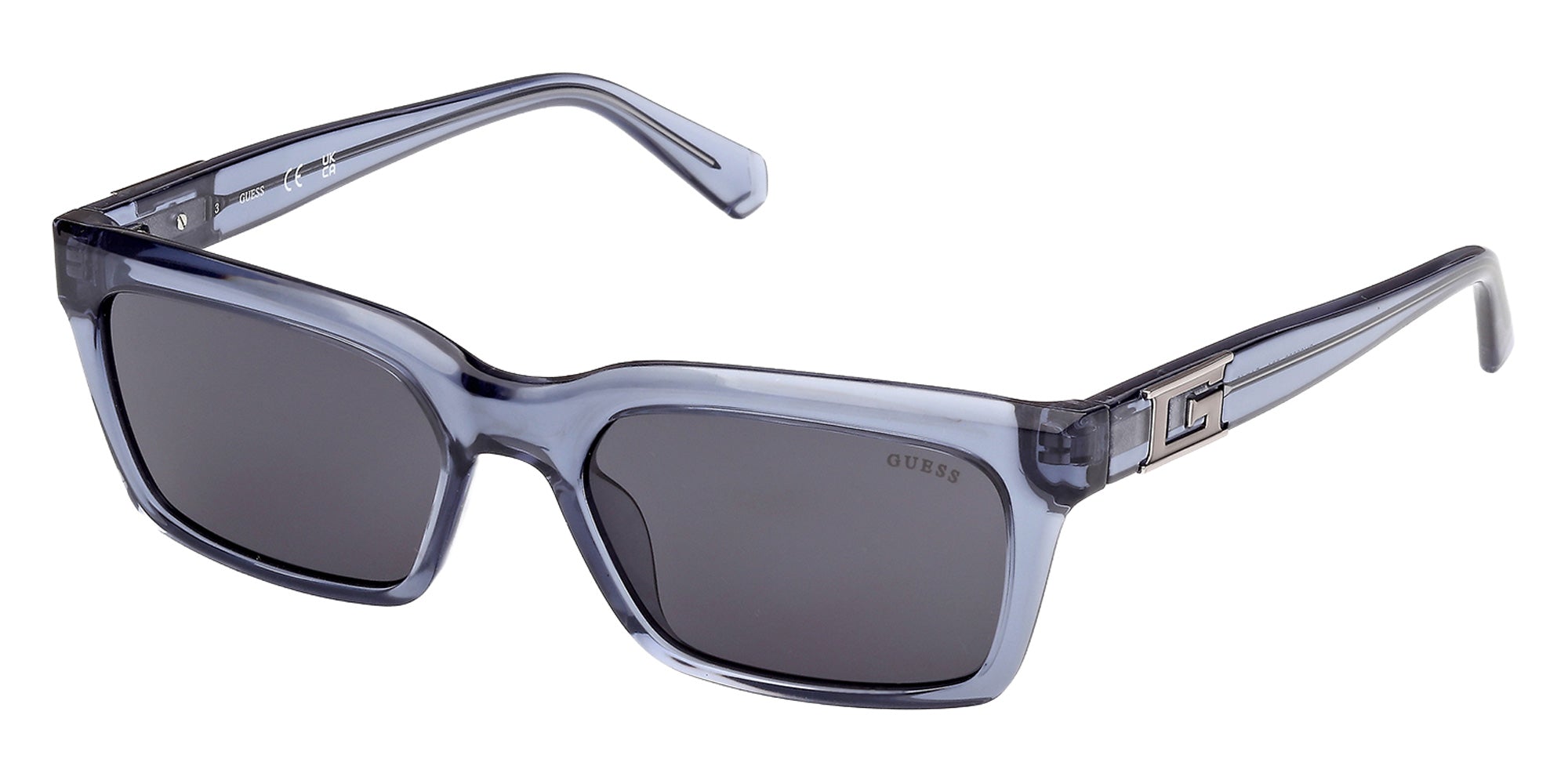 Guess GU00300 90A 54 - Shiny Blue / Smoke 90A #id:gu0030090a_s:104105